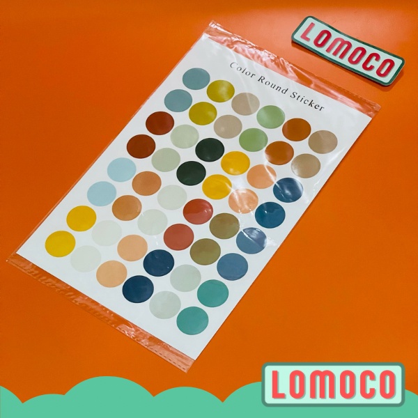 

[COD] Stiker Bulat Dot Sticker Foto dinding Photo