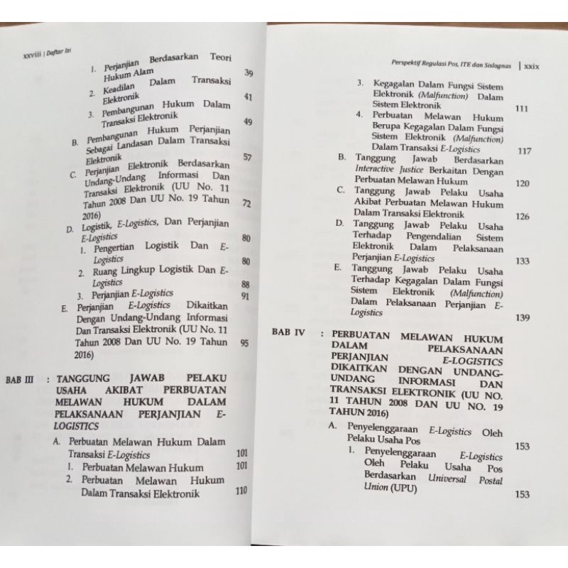 Perspektif Regulasi Pos, ITE & Perubahan, Dan Sislognas E-LOGISTICS CONTRACT Tanggung Jawab Pelaku U-6