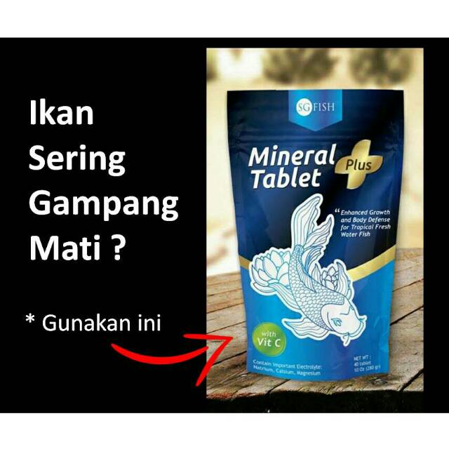 Mineral Tablet Plus - Alternatif Garam Ikan Modern