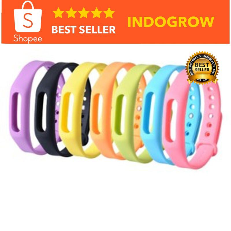 Xiaomi Mi Band Silicon Strap Gelang Pengganti (Mi Band & Mi Band 1s) indogrow