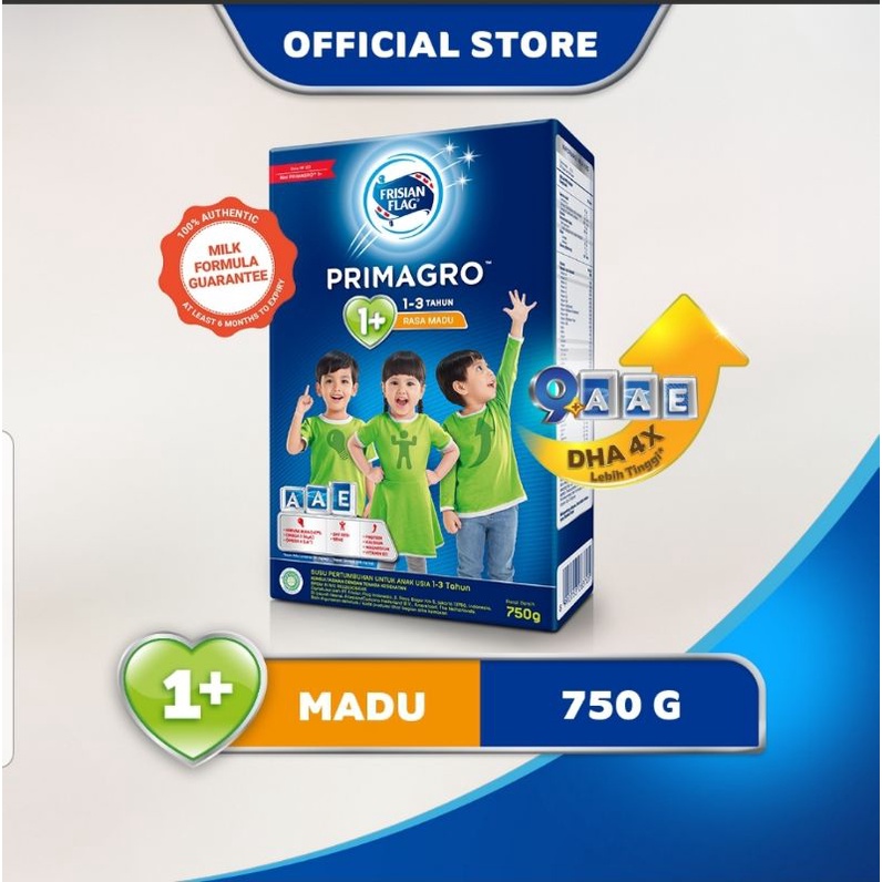 Frisian Flag PRIMAGRO 1+ dan 3+ 750gr