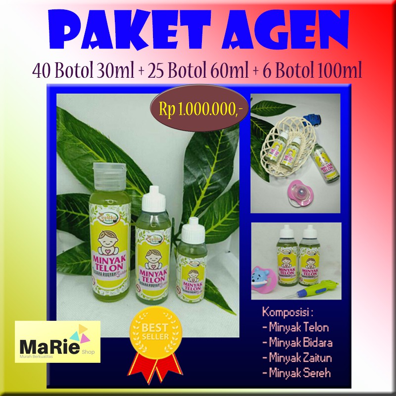 PAKET AGEN - Minyak Telon Bidara Zeeida