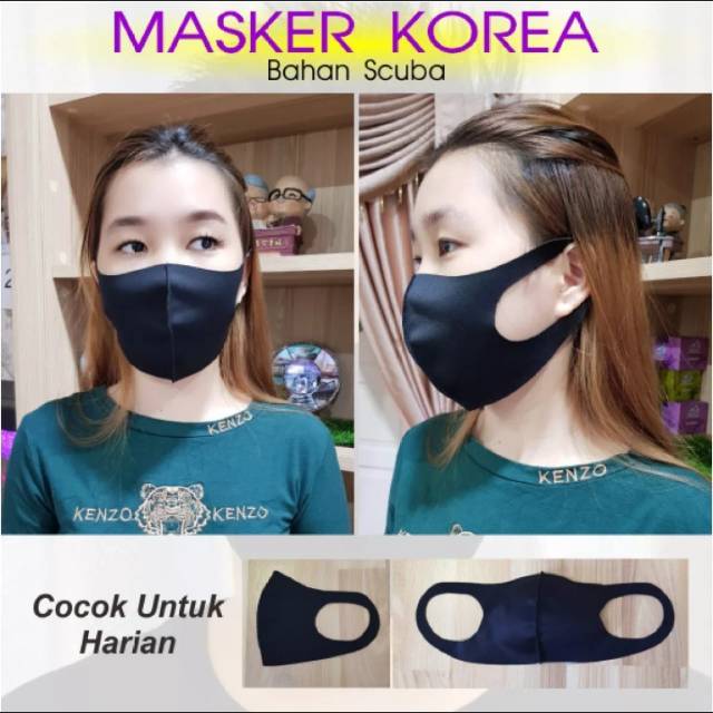 MASKER SCUBA  penyaring debu dan virus