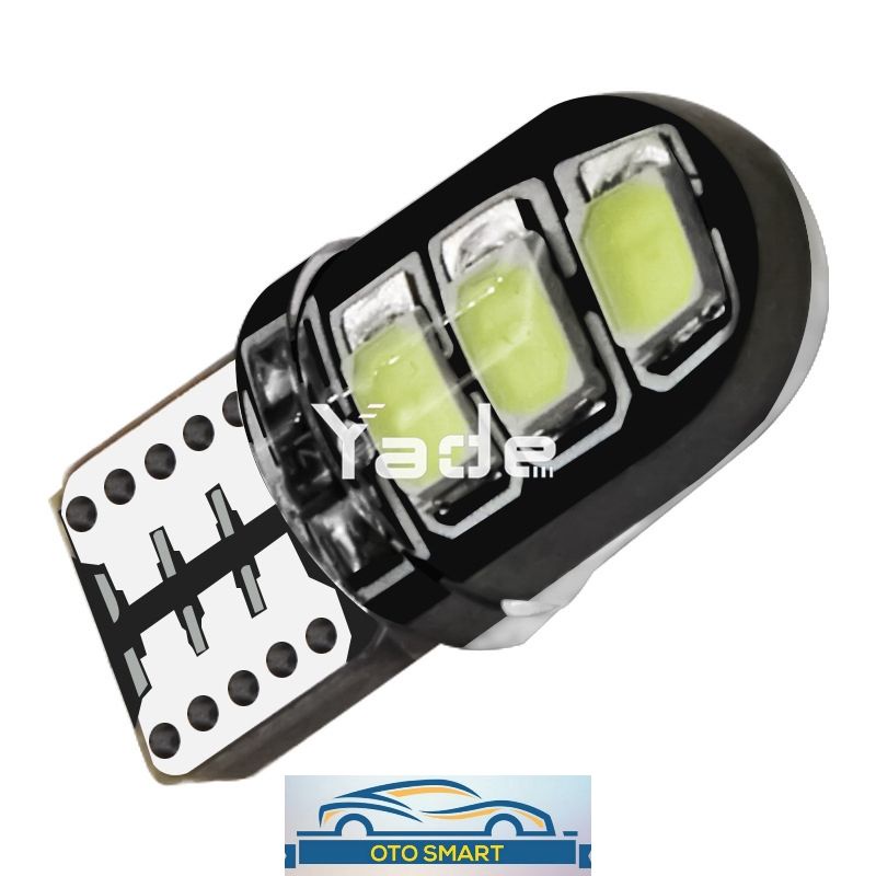 Lampu Led T 10 Crysral Kristal Jelly 6 Mata SMD 5730 Senja Sein Speedometer HIGH QUALITY