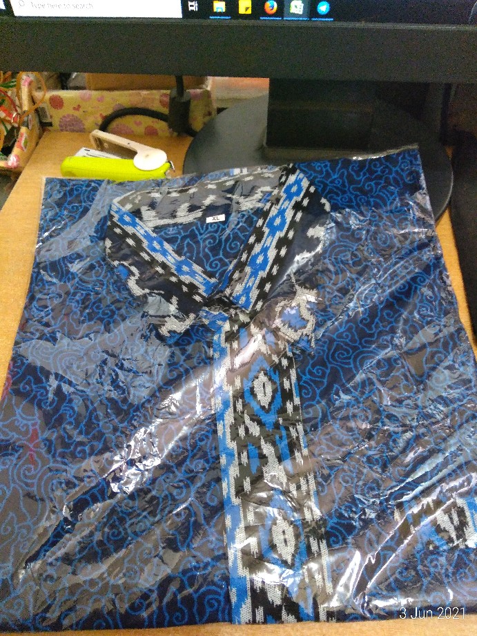 [ Bisa Cod ] Kemeja Batik Lengan Pendek Baju Batik By Batikid Pekalongan Vol 010