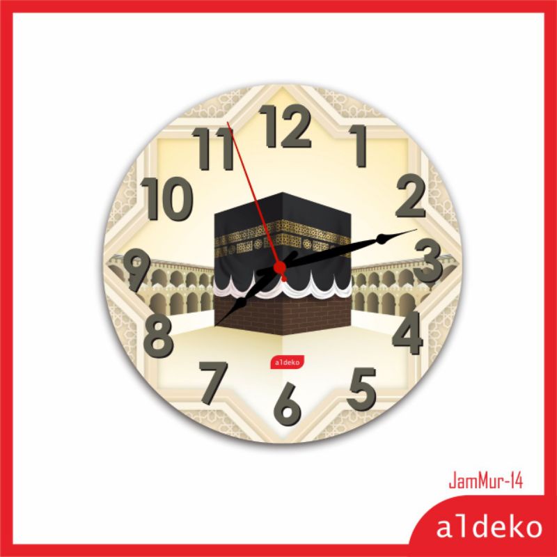 jam dinding - shabby chic/wall clock dengan desain unik Jam Termurah Se Indonesia - JamMur-JamMur-14