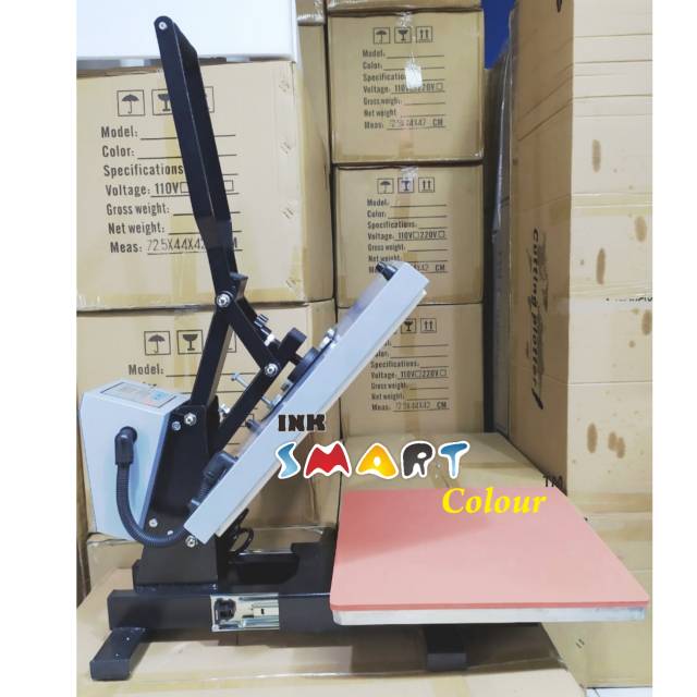 Mesin Press Kaos SLIDING 38x38 Press Baju Heat Press SLIDING  38 x 38 CM 900 Watt