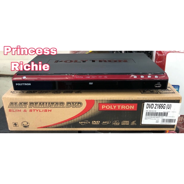 DVD player Polytron 2165G USB Mp4