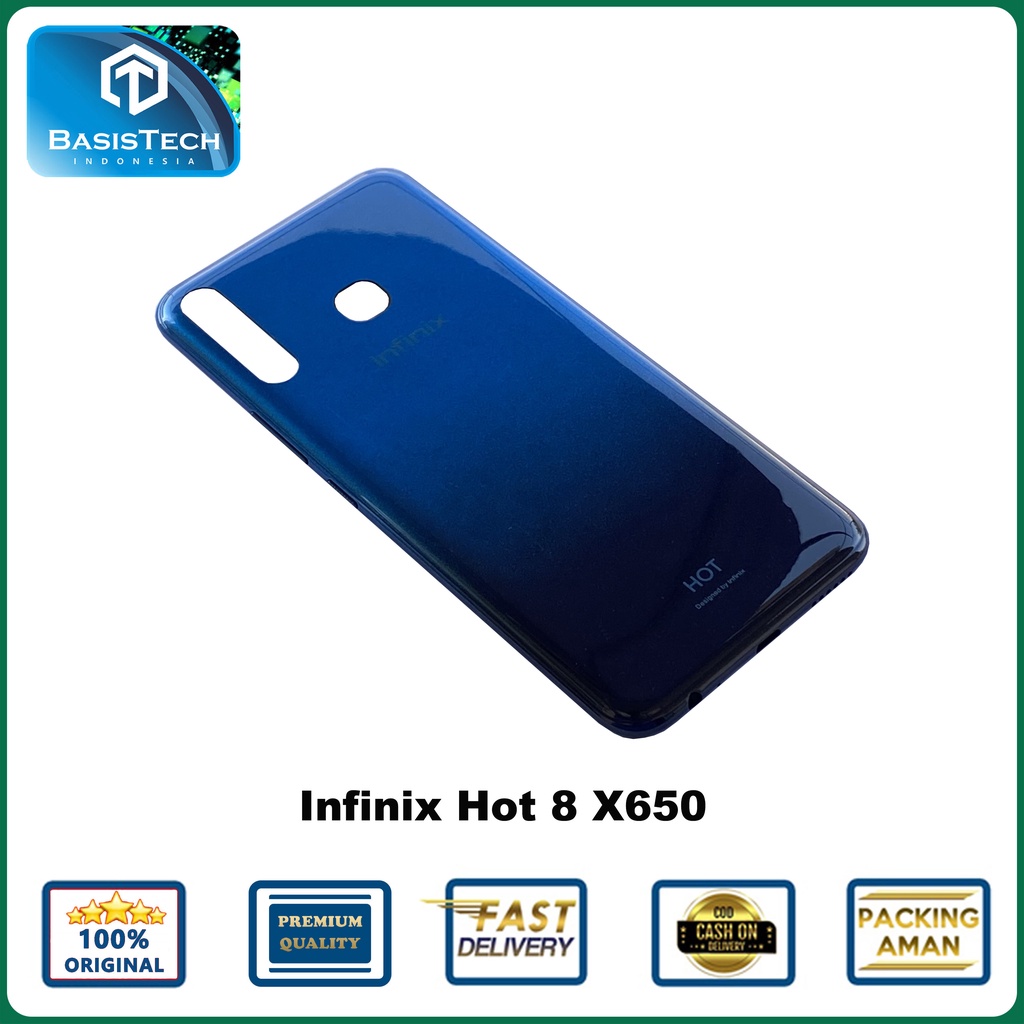 BACK COVER BACKDOOR CASING INFINIX HOT 8 X650