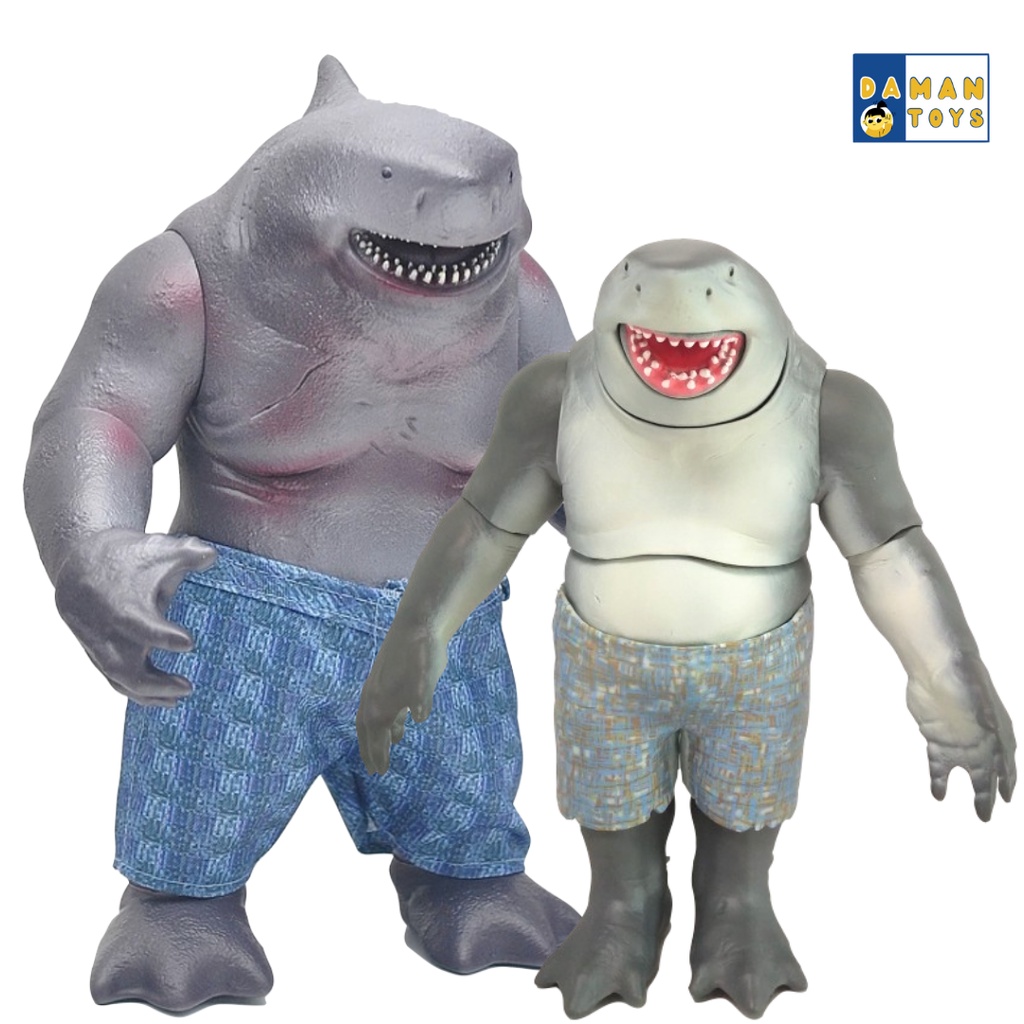 Figure King Shark Suicide Squad Mainan Hiu Jumbo