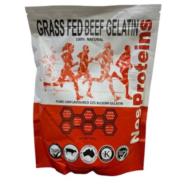 Nes Protein Grass Fed Beef Gelatin 450gr