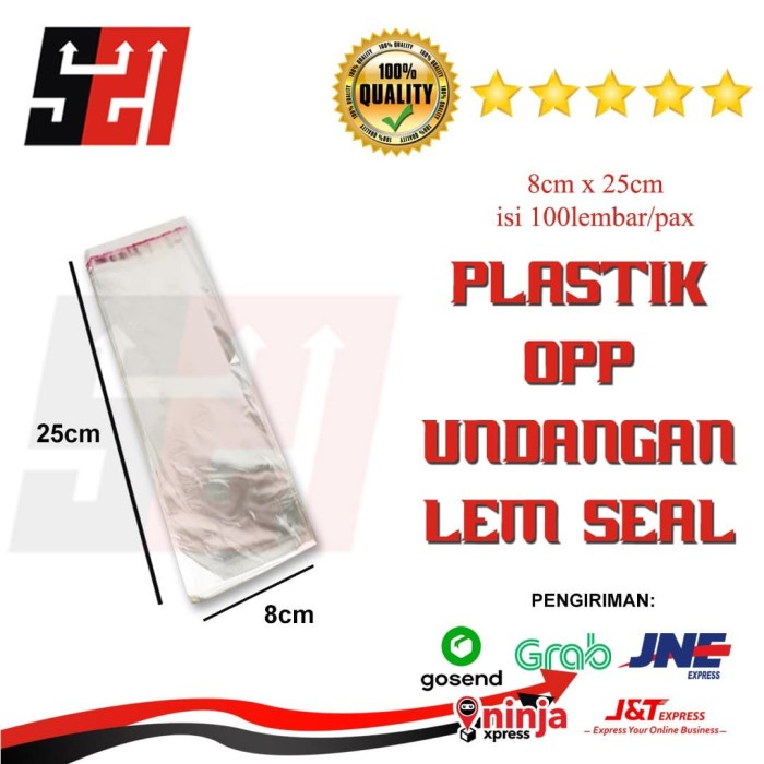 

Plastik Opp Undangan 03 Lem Seal 8x25cm