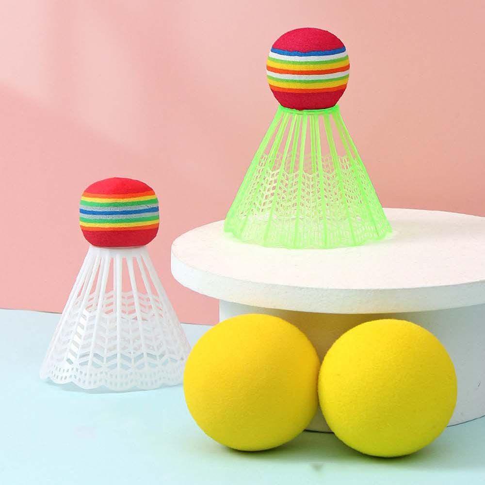 Set Raket Badminton / Tenis / Bulu Tangkis + Bola Lembut Untuk Anak / Orang Tua