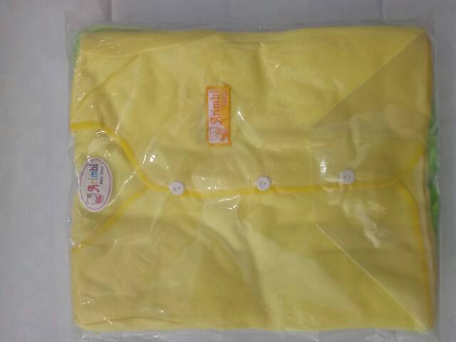 3 Pcs Baju Bayi SNI Tangan Panjang Newborn Bahan Lembut 0-3 bulan