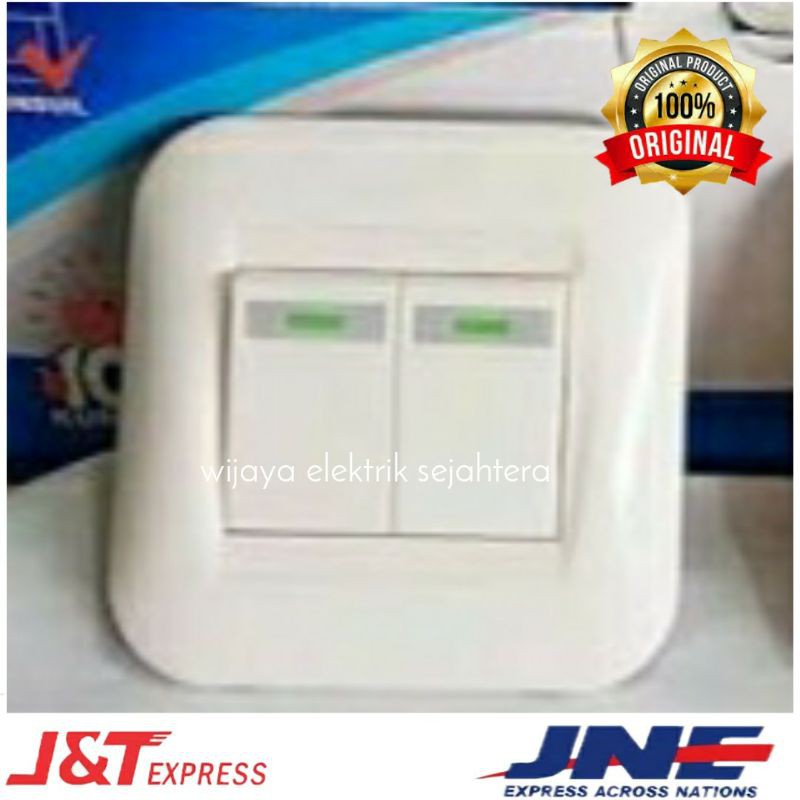 saklar seri cahaya radium model tanam SCIB112