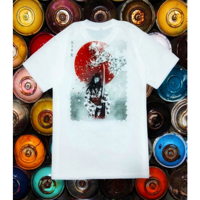 kaos pria/HAI YING GEISHA/kaos japan