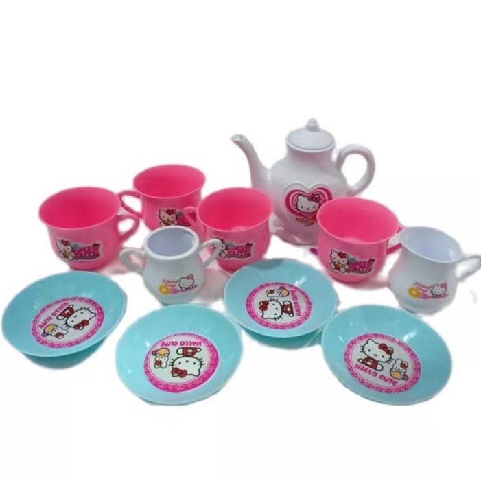 MAINAN ANAK CANGKIR PLAY SET MAINAN TEKO CANGKIR PIRING SET TEA TIME