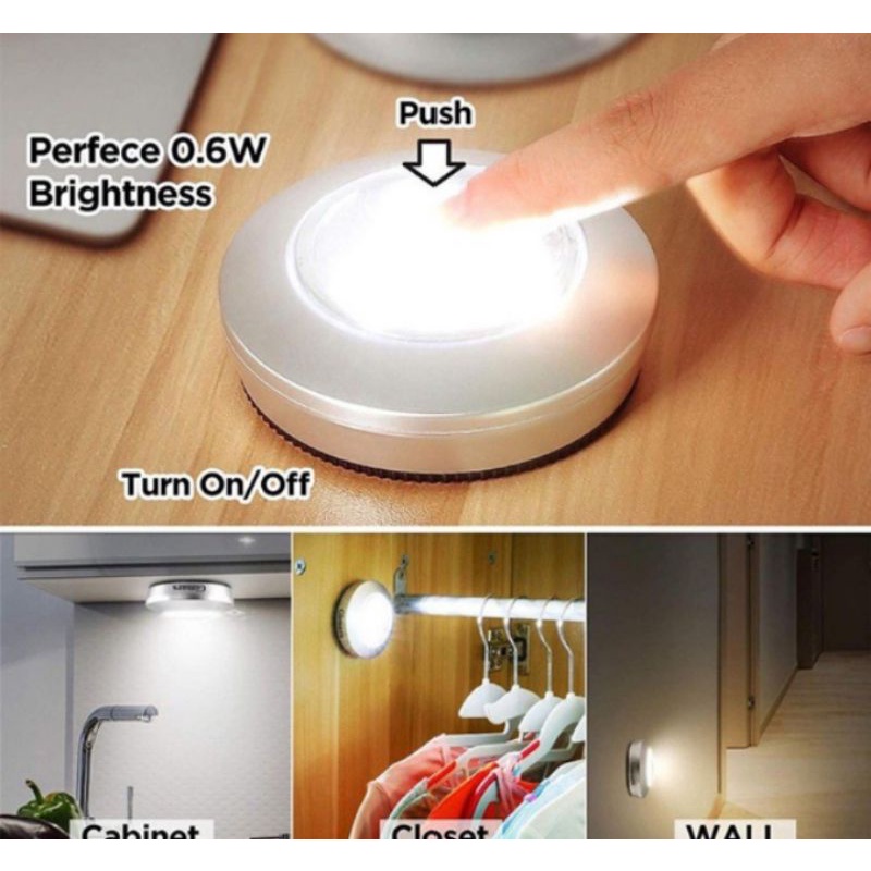 Lampu lemari/lampu pakai batrai