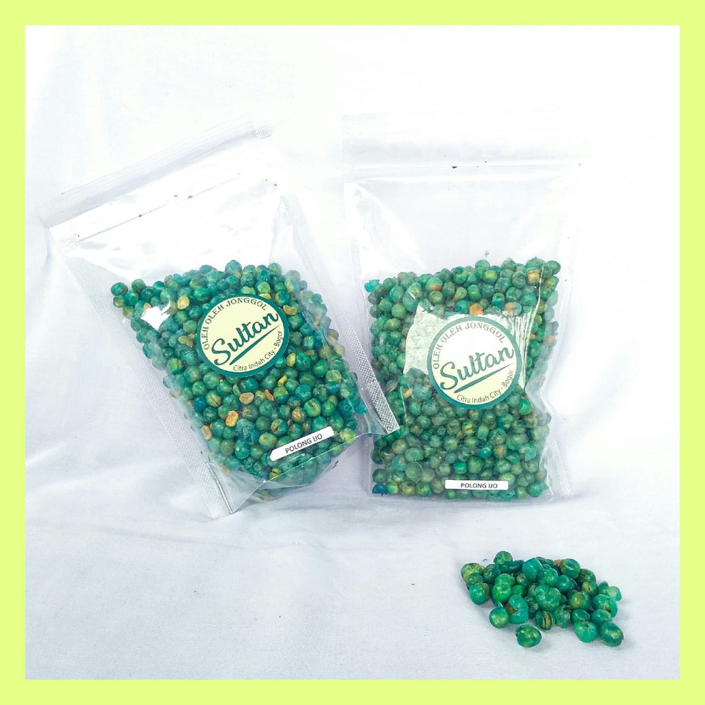 

KACANG POLONG IJO Cemilan Kacang Kekinian