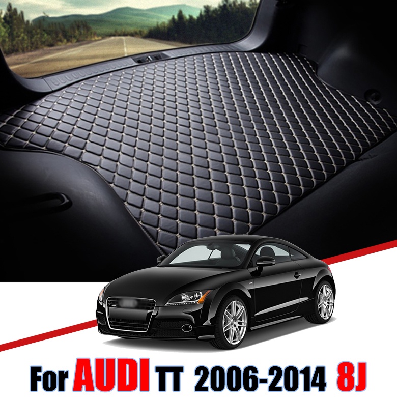 Matras Bagasi Mobil Bahan Kulit Untuk Audi TT 8J TTS 2006-2009 2010 2011 2012 2013 2014