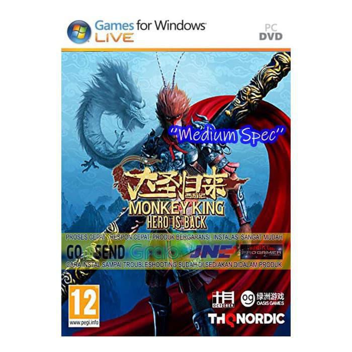 MONKEY KING HERO IS BACK + ALL DLC | CD DVD GAME | PC GAME | GAMING