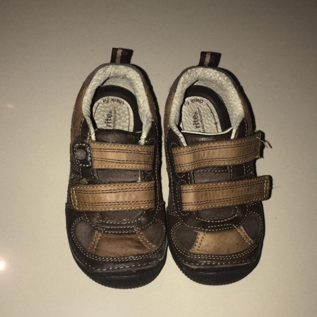 Stride rite boys kids shoes loafer size 8