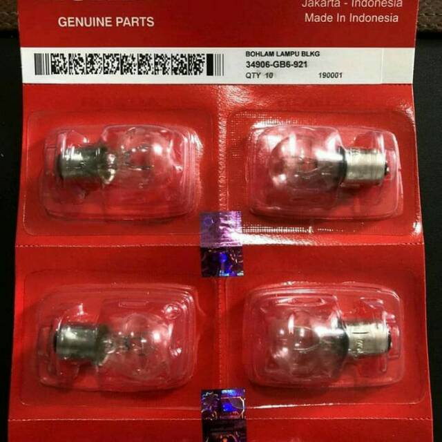 Bohlam stop belakang 34906 GB6 921 Honda