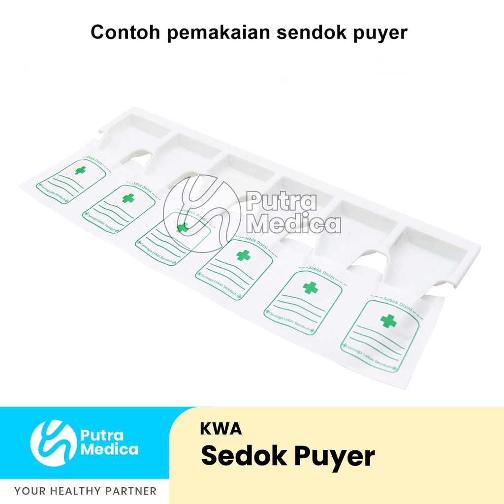 Sendok Obat Puyer - 1 Pc / Pembagi Obat