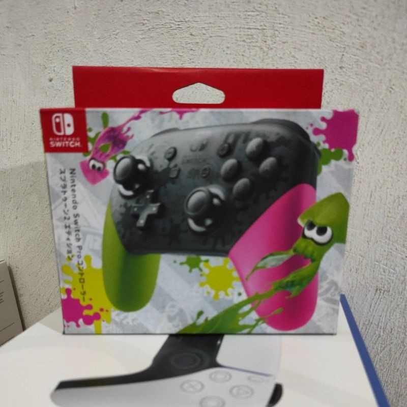 NINTENDO SWITCH PRO CONTROLLER SPLATOON 2 EDITION