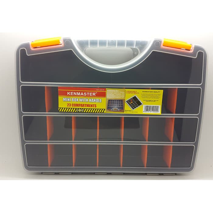 Tool & Kit - Elektronik Rak Komponen Mini / Mini Box Plastik / Koper Plastik Mini Kenmaster Flash