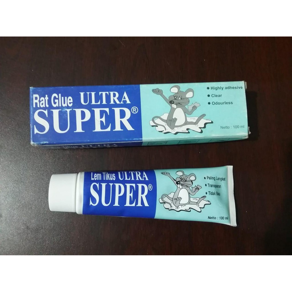 PROMO !!! Lem Tikus ULTRA SUPER 100 ML TUBE