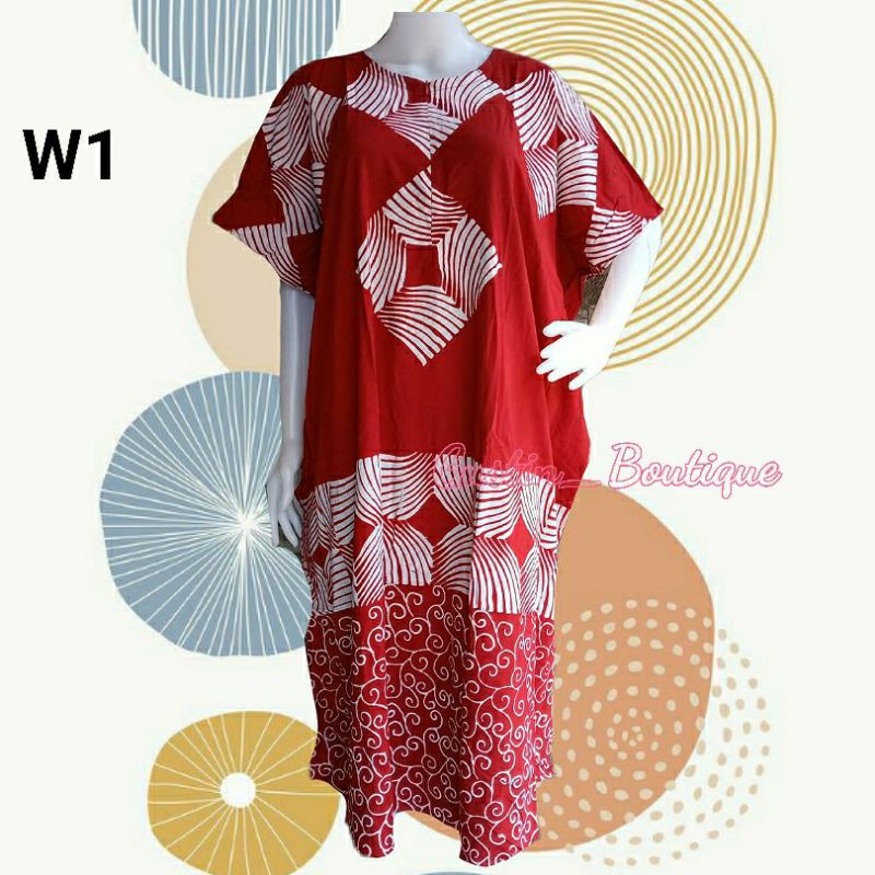 DASTER LOWO LIANA HOME DRESS CASUAL DRESS DASTER KALONG BATIK TULIS BATIK CAP PEKALONGAN