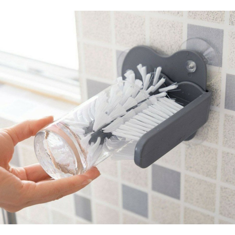 easy glass cleaning brush