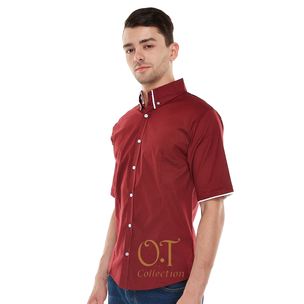 [Kemeja Fredd variasi warna] merk OT collection