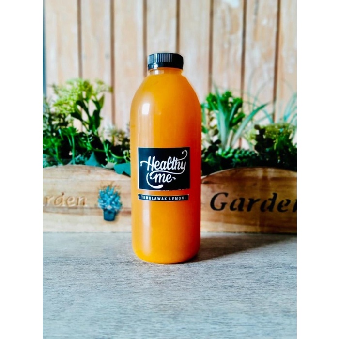 

COD Jamu Empon empon / Temulawak Lemon 1 Liter Botol Plastik