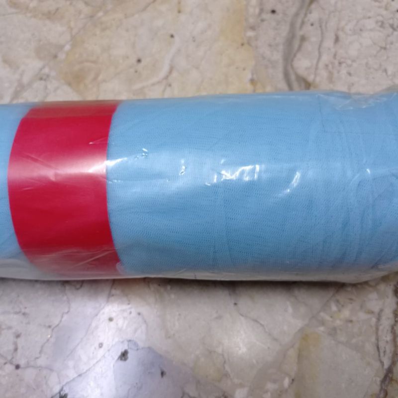 TILE POLOS / TULLE POLOS / SOFT TULLE-Biru muda