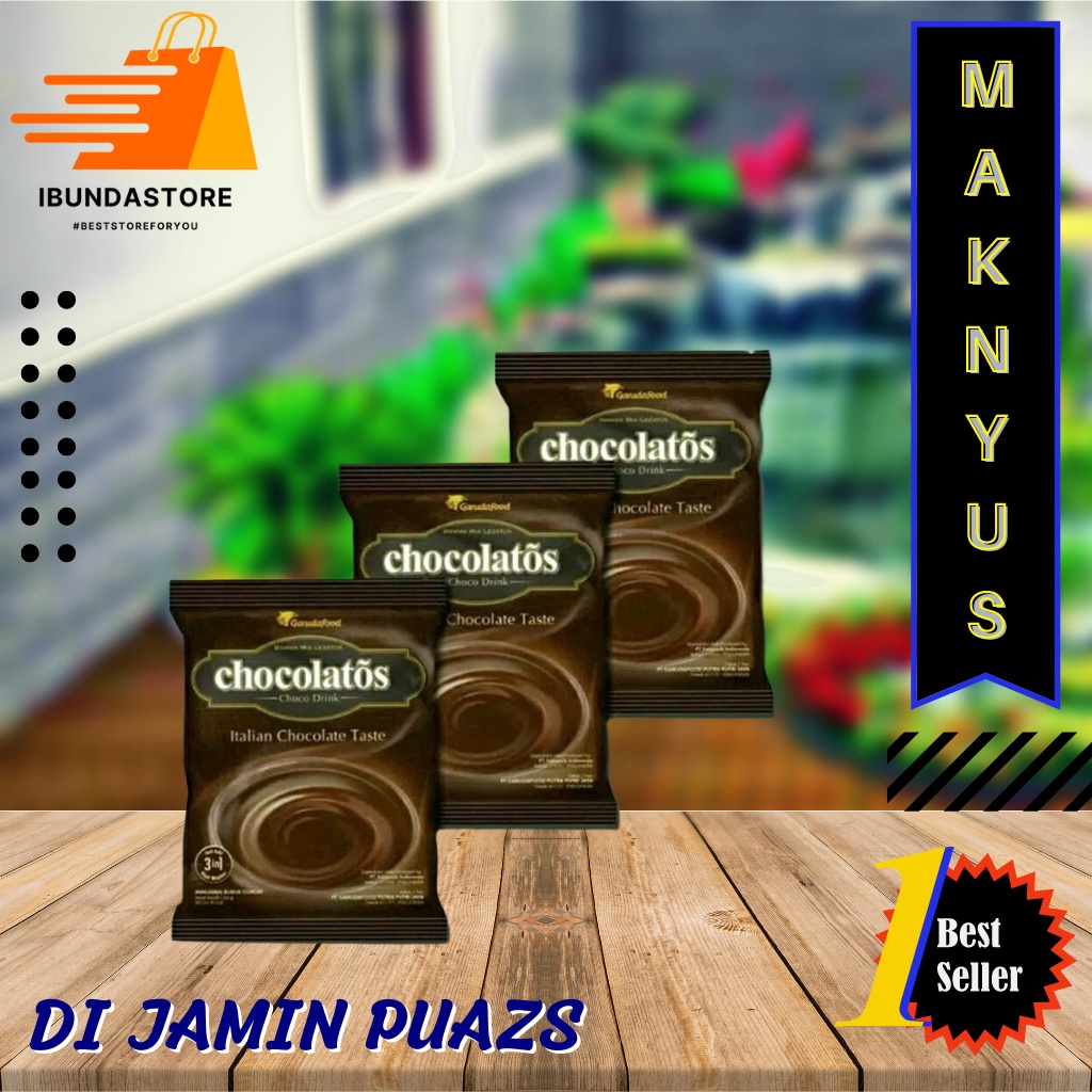 

Chocolatos Drink 28g x 10 pcs / Minuman serbuk coklat / Matcha / Minuman Rasa / Snack Murah Surabaya / New Normal / IBUNDASTORE