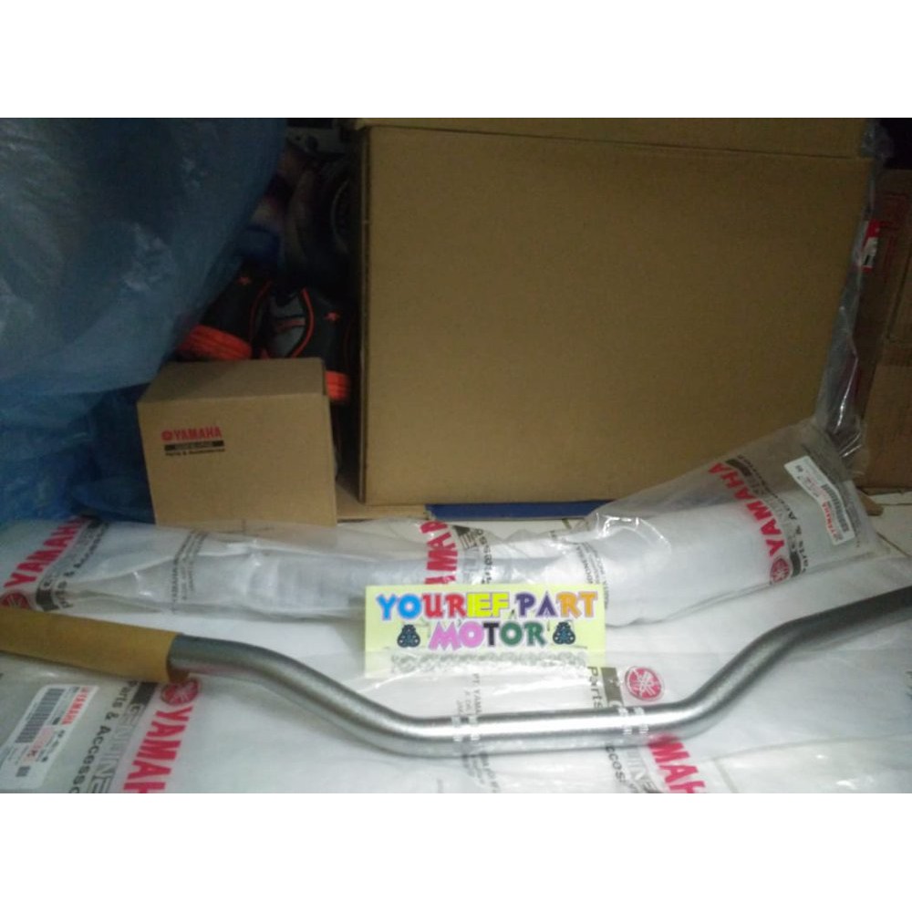 STANG STIR MOTOR BYSON WARNA SILVER ORIGINAL YAMAHA Limited cls
