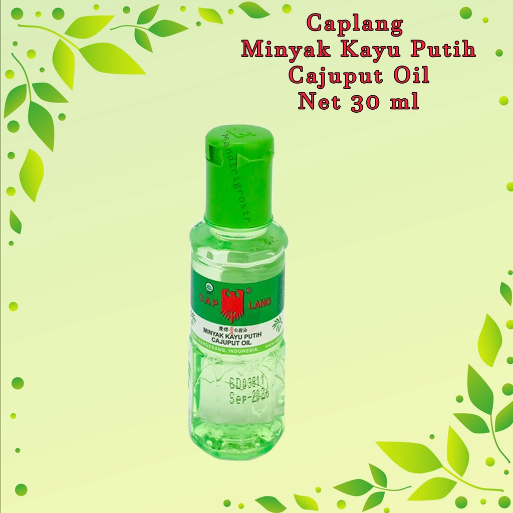 CAPLANG  * MINYAK KAYU PUTIH * CAJUPUT OIL * 30 ml