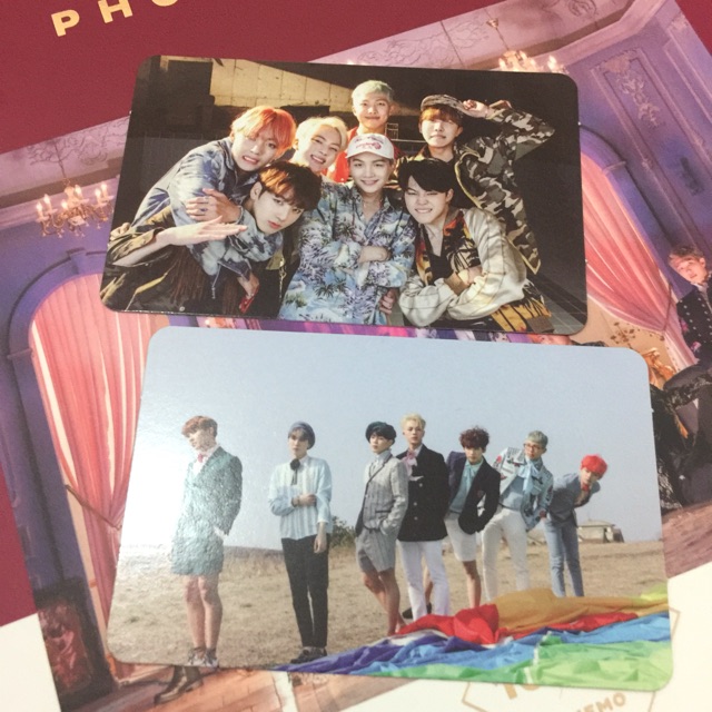 [SALE] BTS FIRE PHOTOCARD MEMORIES 2016