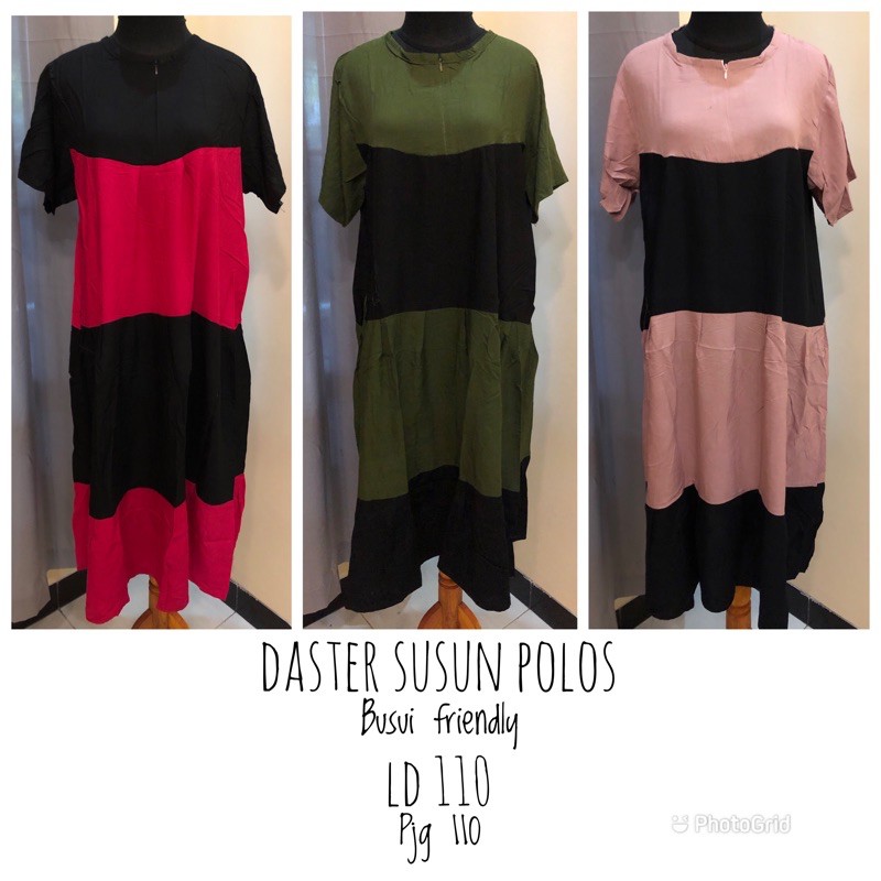 daster murah/ daster susun polos busui friendly