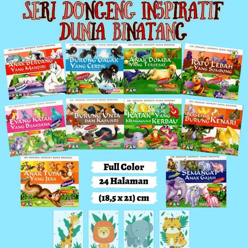 Fabel Adalah Cerita Tentang Kehidupan Dunia Binatang Yang Bersifat