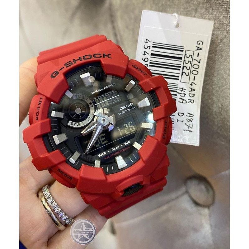 Gshock GA-700-4ADR /  GA 700 4ADR