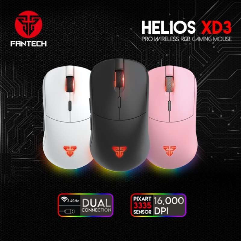 Fantech Helios XD3 Wireless RGB Gaming Mouse | ITECHBALI