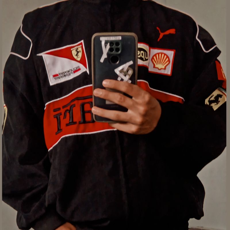 Jaket NASCAR/RACING rare Vintage F1 Ferrari