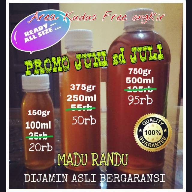

Madu randu asli