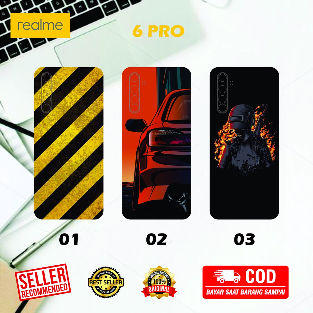 CUSTOM GARSKIN/STICKER HANDPHONE REALME 6 PRO
