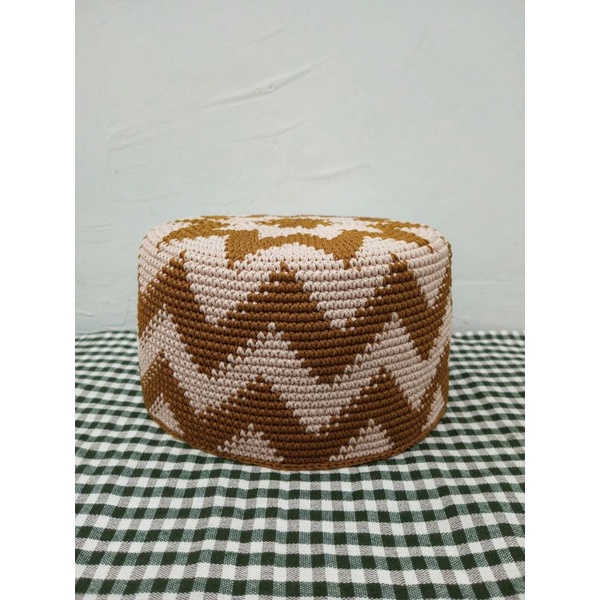 kopiah rajut/peci rajut handmade/ kopiah anak/kopiah dewasa