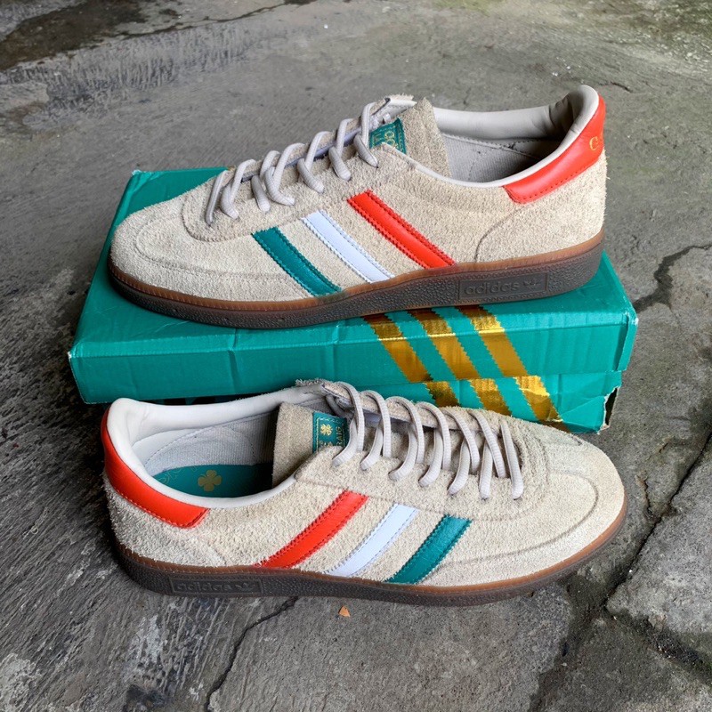 adidas handball spezial st patrick beige not green black guinness
