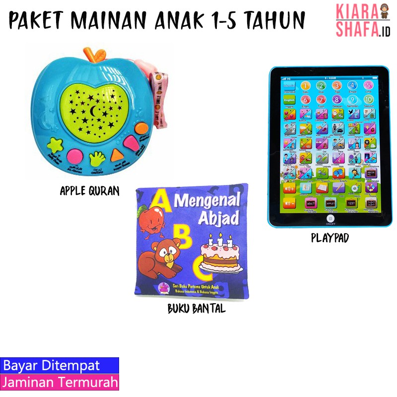 Paket Hadiah Mainan Edukasi Anak 1-5 Tahun